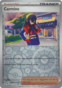 Carmine - 145/167 - Uncommon Reverse Holo - Pokemon