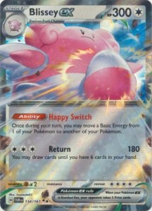 Blissey ex - 134/167 - Ultra Rare - Pokemon
