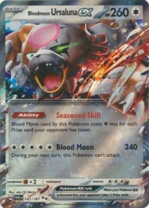 Bloodmoon Ursaluna ex - 141/167 - Ultra Rare - Pokemon