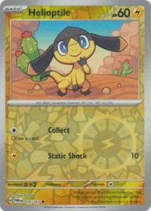 Helioptile - 070/167 - Common Reverse Holo - Pokemon