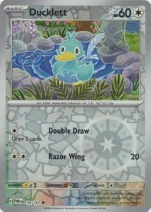 Ducklett - 139/167 - Common Reverse Holo - Pokemon