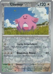 Chansey - 133/167 - Common Reverse Holo - Pokemon