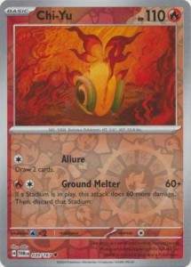 Chi-Yu - 039/167 - Uncommon Reverse Holo - Pokemon