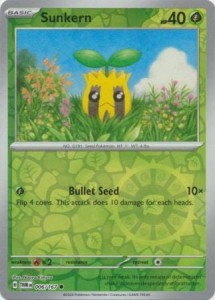 Sunkern - 006/167 - Common Reverse Holo - Pokemon