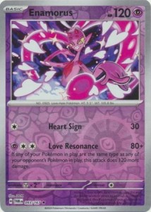 Enamorus - 093/167 - Holo Rare Reverse Holo - Pokemon