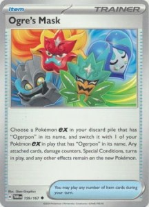 Ogre's Mask - 159/167 - Uncommon - Pokemon