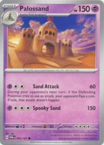Palossand - 092/167 - Common - Pokemon