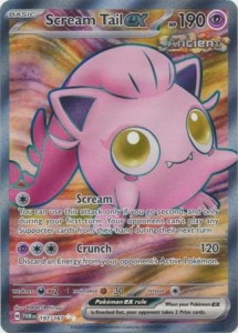 Scream Tail ex - 197/167 - Full Art Secret Rare - Pokemon