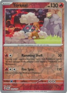 Torkoal - 030/167 - Common Reverse Holo - Pokemon