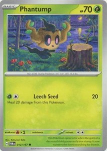 Phantump - 012/167 - Common - Pokemon
