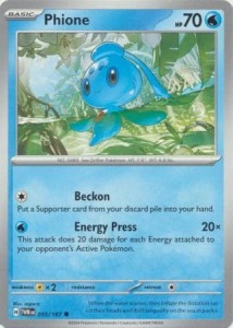 Phione - 055/167 - Common - Pokemon