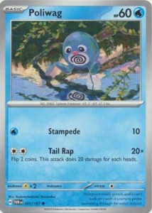 Poliwag - 041/167 - Common - Pokemon