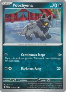 Poochyena - 113/167 - Common - Pokemon