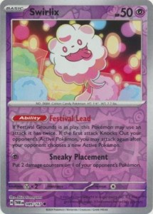 Swirlix - 089/167 - Common Reverse Holo - Pokemon
