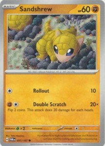 Sandshrew - 097/167 - Common - Pokemon