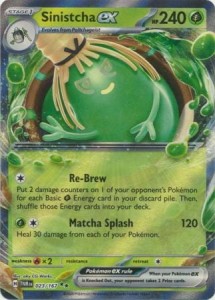 Sinistcha ex - 023/167 - Ultra Rare - Pokemon