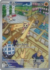 Timburr - 183/167 - Illustration Rare - Pokemon