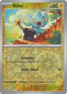 Shinx - 066/167 - Common Reverse Holo - Pokemon