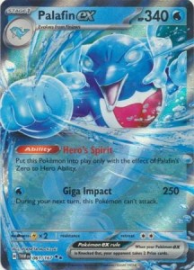Palafin ex - 061/167 - Ultra Rare - Pokemon