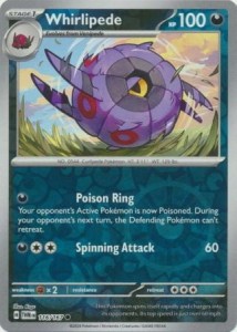 Whirlipede - 116/167 - Common Reverse Holo - Pokemon