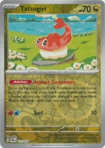 Tatsugiri - 131/167 - Uncommon Reverse Holo - Pokemon
