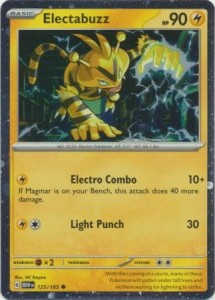 Electabuzz - 125/165 - Holo Promo - Pokemon