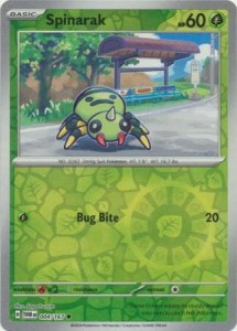 Spinarak - 004/167 - Common Reverse Holo - Pokemon