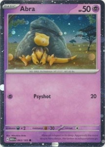Abra - 063/165 - Holo Promo - Pokemon