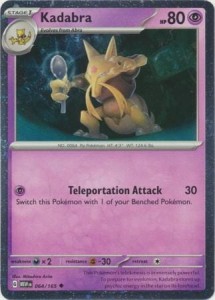 Kadabra - 064/165 - Holo Promo - Pokemon