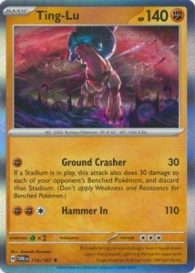 Ting-Lu - 110/167 - Holo Rare - Pokemon