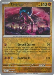 Ting-Lu - 110/167 - Holo Rare Reverse Holo - Pokemon