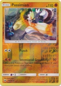 Passimian - 79/147 - Rare Reverse Holo Pokemon