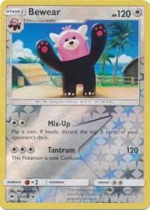 Bewear - 111/147 - Rare Reverse Holo Pokemon