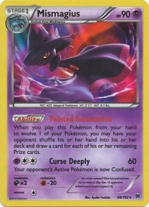 Mismagius - 66/162 - Holo Rare Pokemon