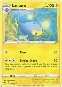 Lanturn - 069/202 - Rare Pokemon