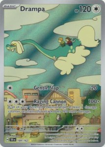 Drampa - 184/162 - Illustration Rare Pokemon