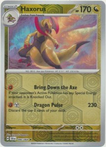 Haxorus - 046/064 - Reverse Holo Rare 