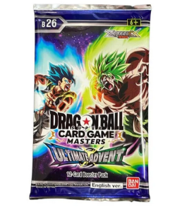 DRAGON BALL MASTERS B26 Ultimate Advent Booster