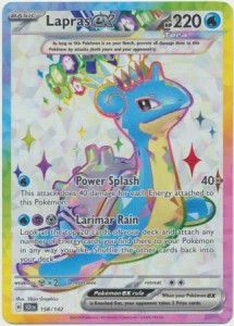 Lapras ex - 158/142 - Full Art Secret Rare
