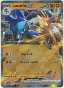 Lucario ex - 082/142 - Ultra Rare