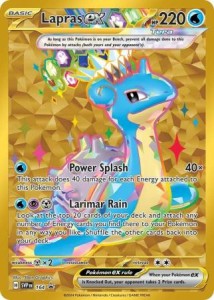 Lapras ex - SVP164 - Gold Rare Promo