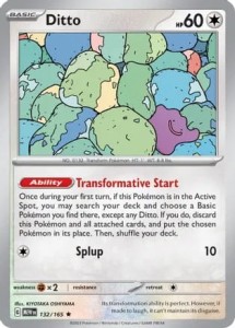 Ditto - 132/165 - Non-Holo Theme Deck Exclusive 