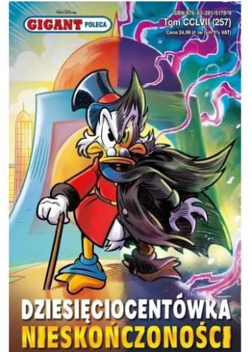 Screenshot 2025-02-21 at 18-43-41 GIGANT POLECA DZIESIECIOCENTÓWKA NIESKOŃCZONOŚCI KACZOR DONALD (17049214016) Komiks Allegro.png