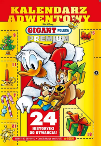 KALENDARZ ADWENTOWY GIGANT POLECA PREMIUM - KACZOR DONALD