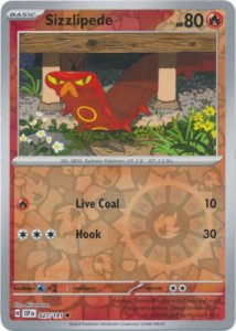 Sizzlipede - 027/191 - Common Reverse Holo