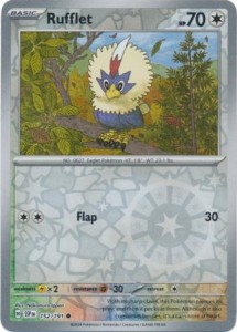 Rufflet - 152/191 - Common Reverse Holo