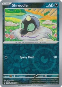 Shroodle - 120/191 - Common Reverse Holo