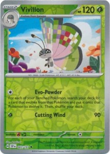 Vivillon - 007/191 - Uncommon Reverse Holo