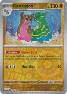 Gastrodon - 107/191 - Reverse Holo Rare