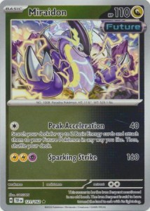 Miraidon - 121/162 - Holo Rare Reverse Holo